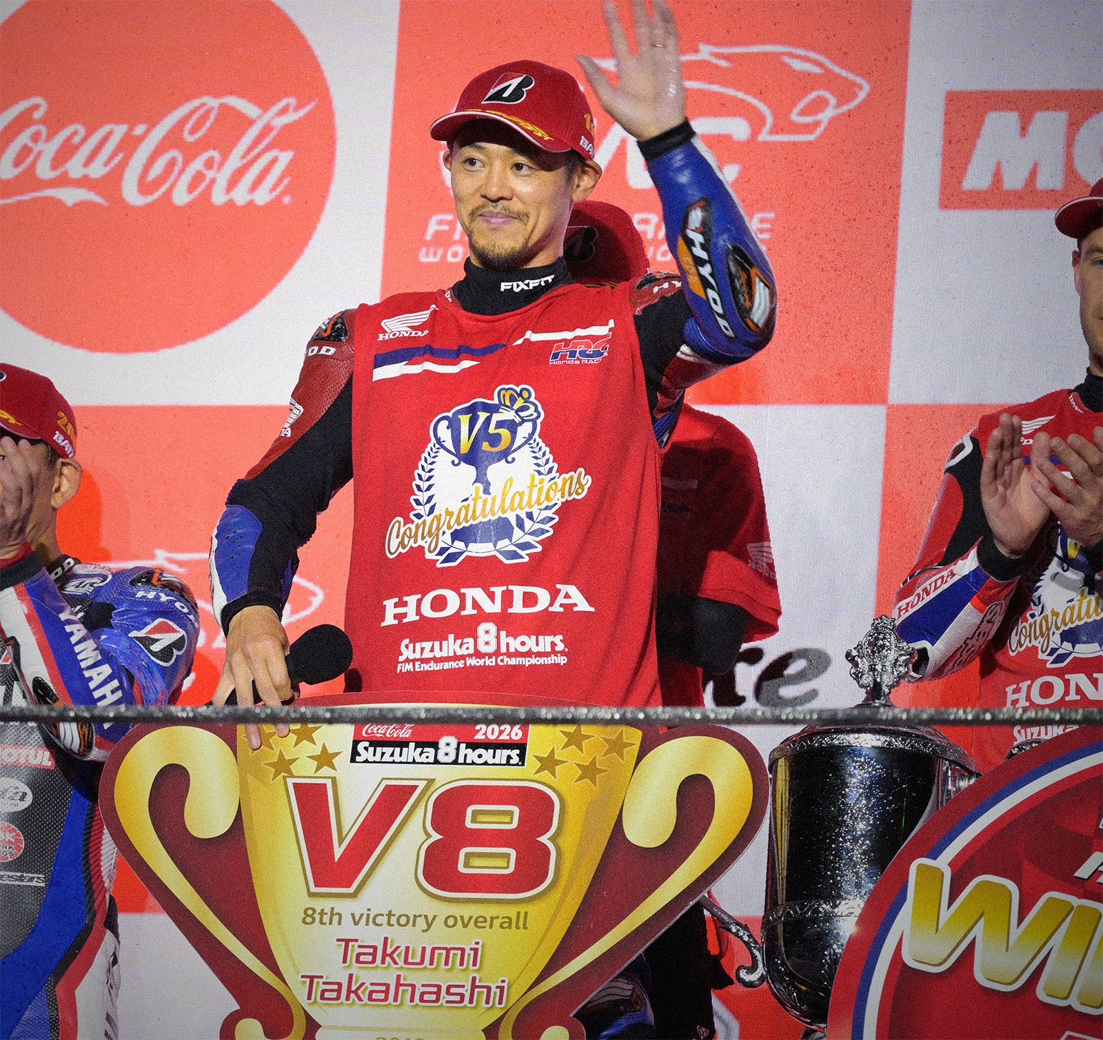 高橋巧が歴代最多8勝の新記録を樹立。