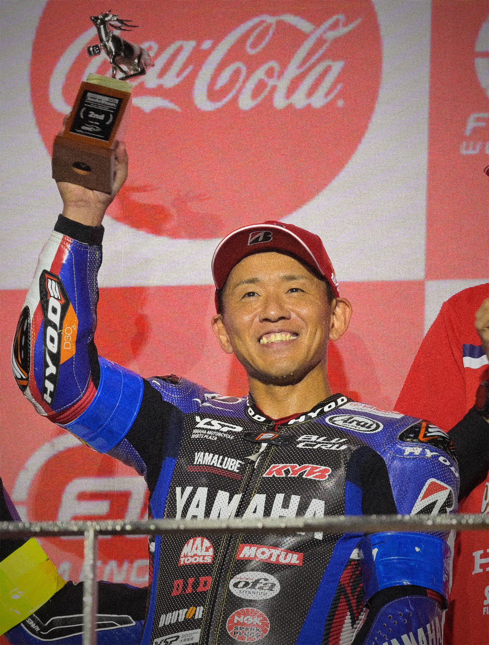 中須賀選手が集大成となる鈴鹿8耐で力走。