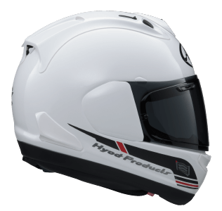 HPH003 HYOD × Arai RX-7X Spear GLASS WHITE