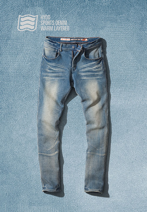 HYOD D3O SPRINT FIT DENIM “WARM LAYERED”