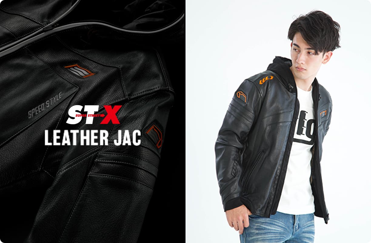 ST-X LEATHER JAC