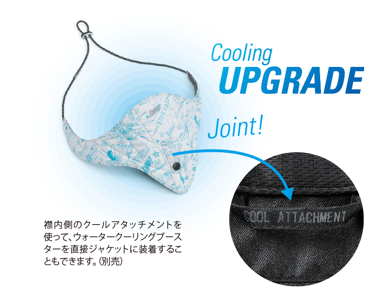 STJ328DN　ST-S UCHIMIZU VENTED D3O® SPEED-iD COOL DRY MESH JAC