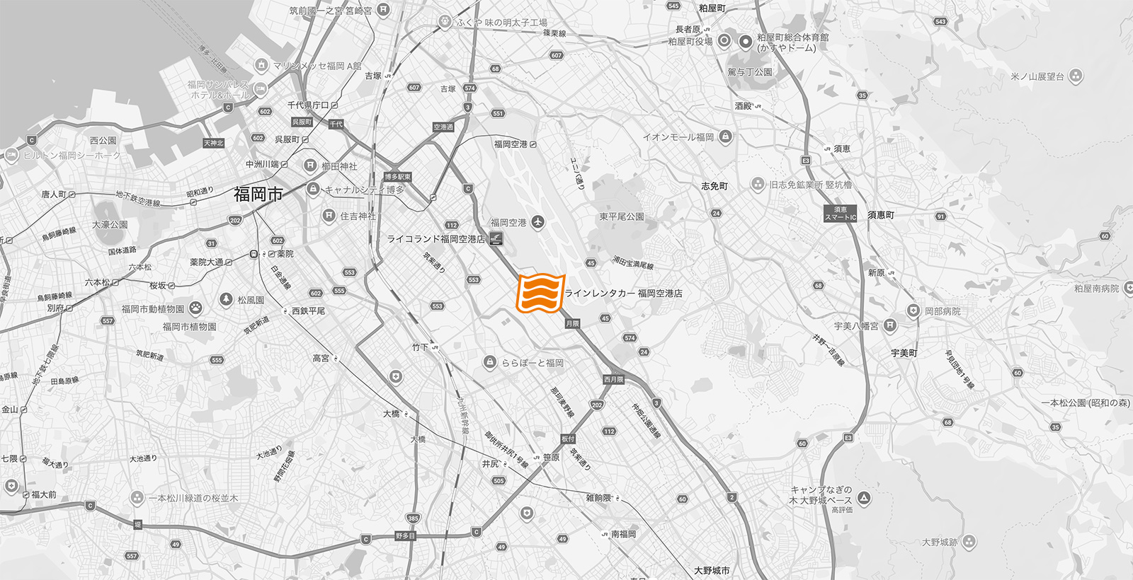 HYOD fukuoka MAP