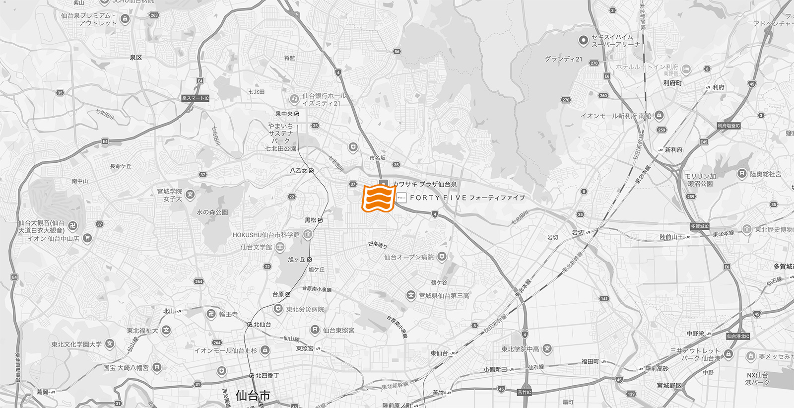 HYOD sendai MAP