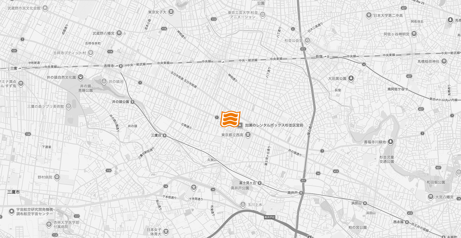 HYOD tokyo MAP