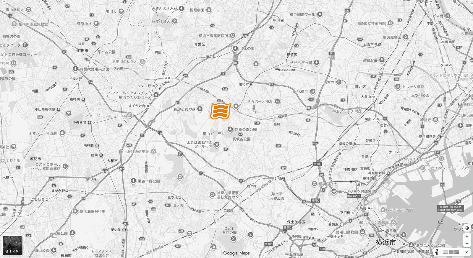 HYOD YOKOHAMA MAP